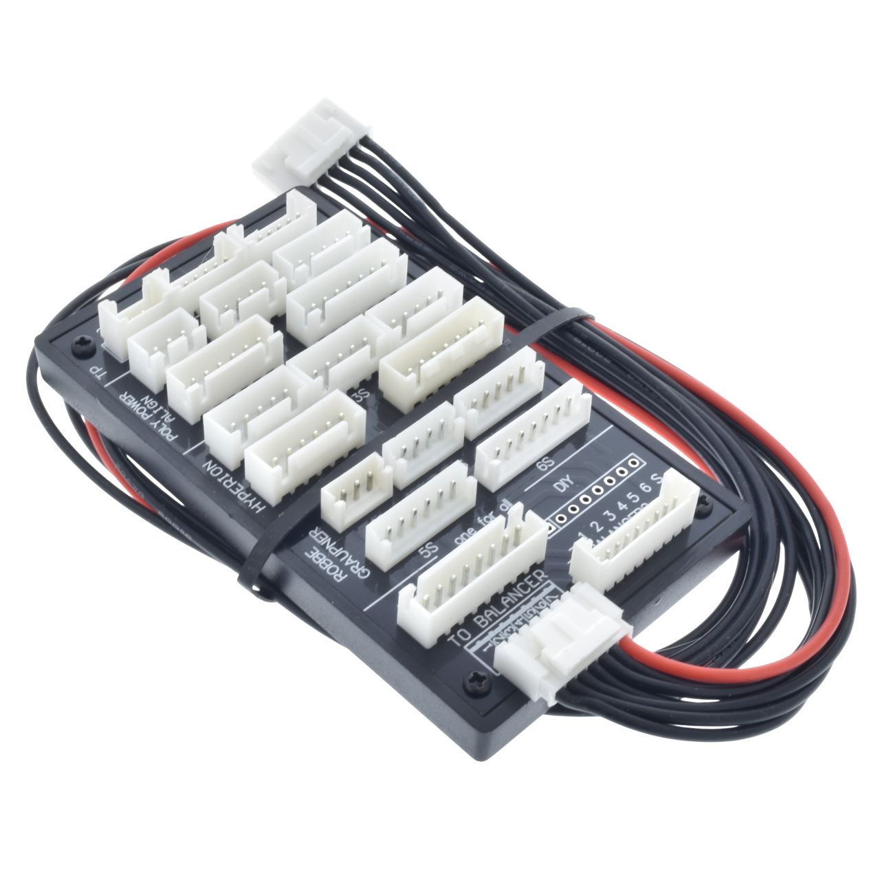 JST-XH / ThunderPower / PQ / EH 2S - 6S Balance Board with PolyQuest/Hyperion Adapter