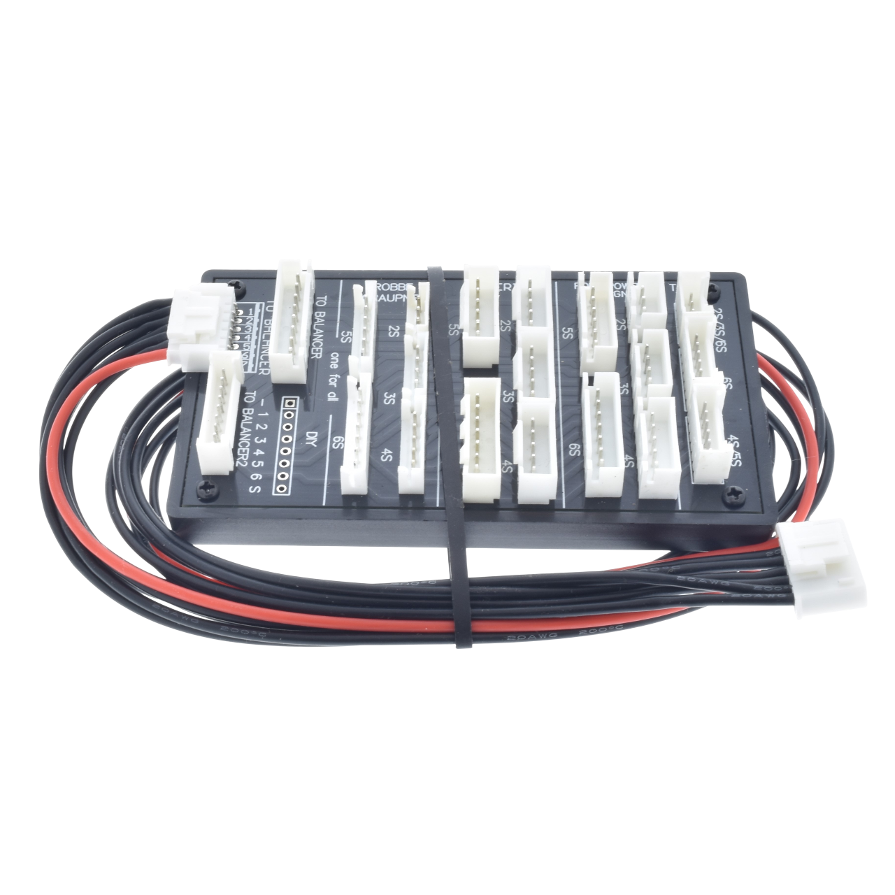 JST-XH / ThunderPower / PQ / EH 2S - 6S Balance Board with PolyQuest/Hyperion Adapter