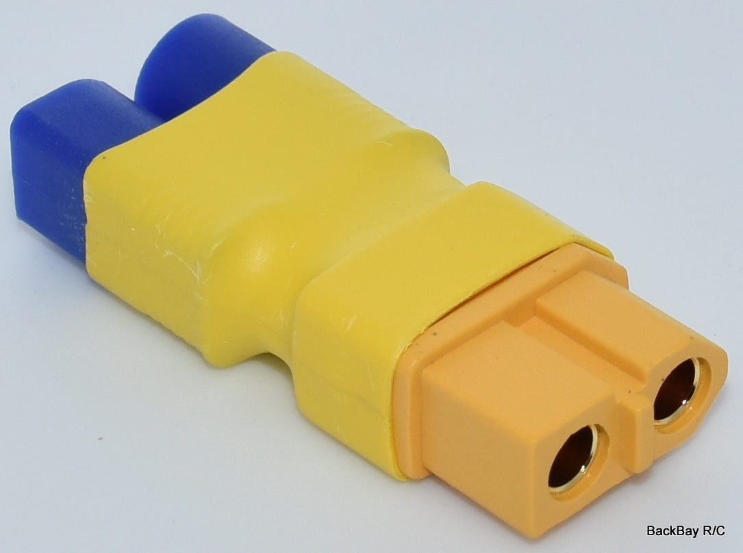 4pcs Female XT60 To Male EC5 Adapter, Male EC5 To Female XT60 Connector Adapter No Wires Rc Lipo Battery Connectors