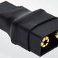 QS8-S Male to Female XT90 Adapter - All Black - No Wires Adapter