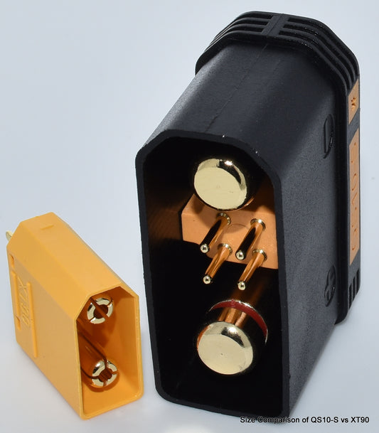 PowerHobby QS10-S 10MM Bullet Male / Female Anti-Spark LiPo Connectors Plugs