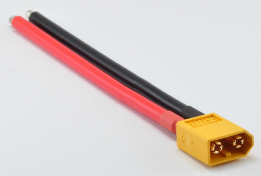XT60 Male Lipo Connector Adapter with 10CM 12awg Silicon Wire