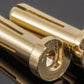 (2) 4MM Male Low-Profile Solder Type Banana Plugs / Bullet Connectors