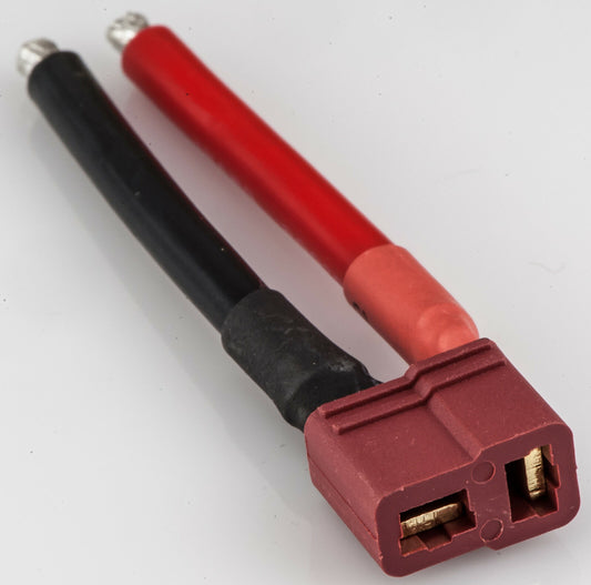 T-Plug Female Lipo Connector Adapter with 3CM or 10CM 12awg Silicon Wire