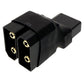 Stealth Series: All Black No Wire XT90 Series / Serial Battery Connector