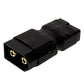 Stealth Series: All Black No Wire XT60 Male to Female T-Plug Adapter