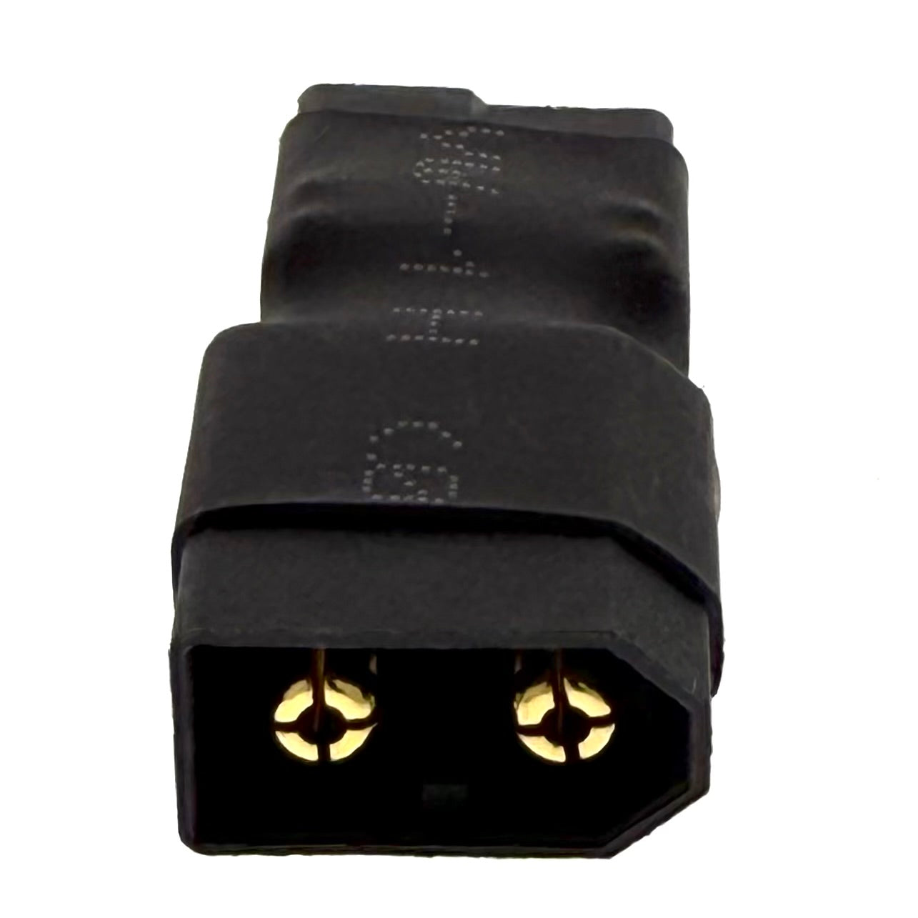 Stealth Series: All Black No Wire XT60 Male to Female T-Plug Adapter