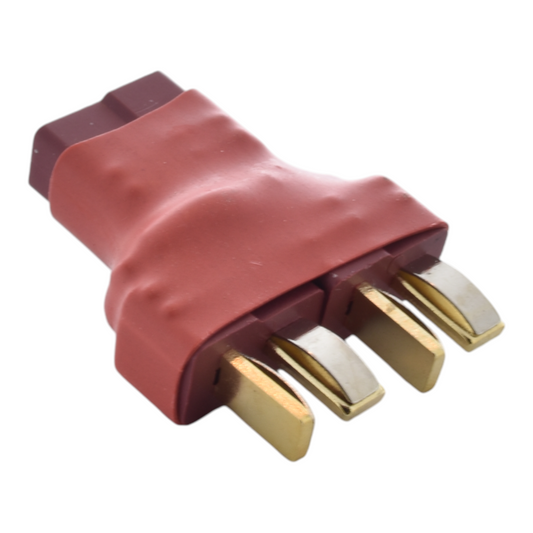Ultra Compact T-Plug (Deans Style) Parallel Battery Connector / Adapter