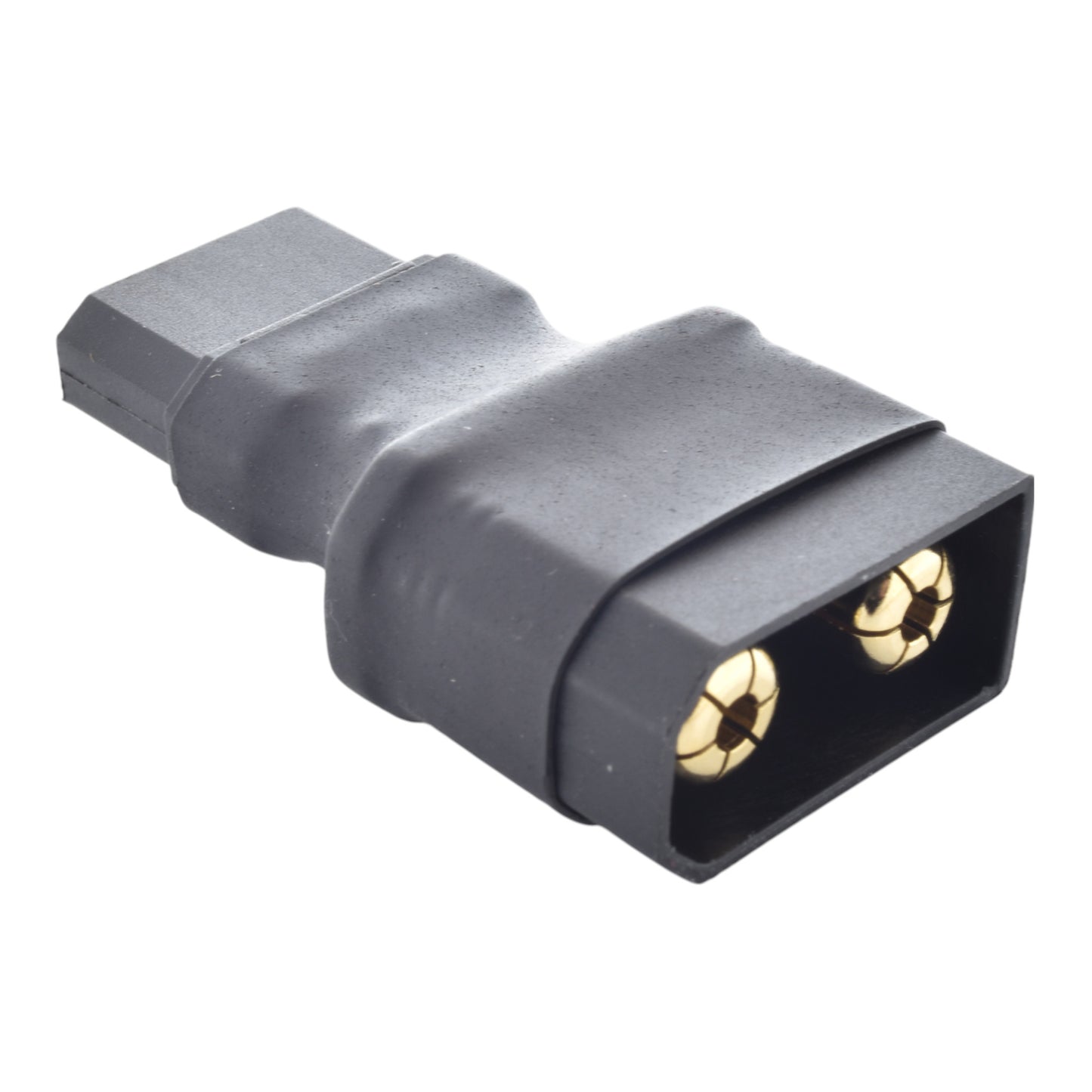 QS8-S Male to Female XT90 Adapter - All Black - No Wires Adapter