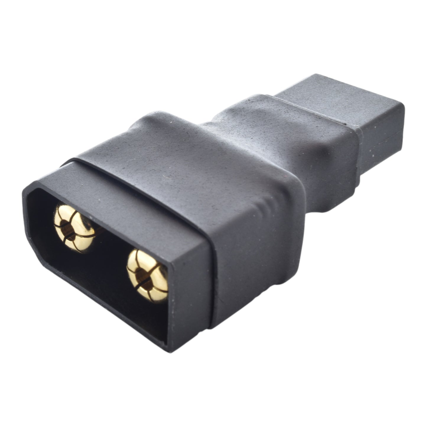 QS8-S Male to Female XT90 Adapter - All Black - No Wires Adapter