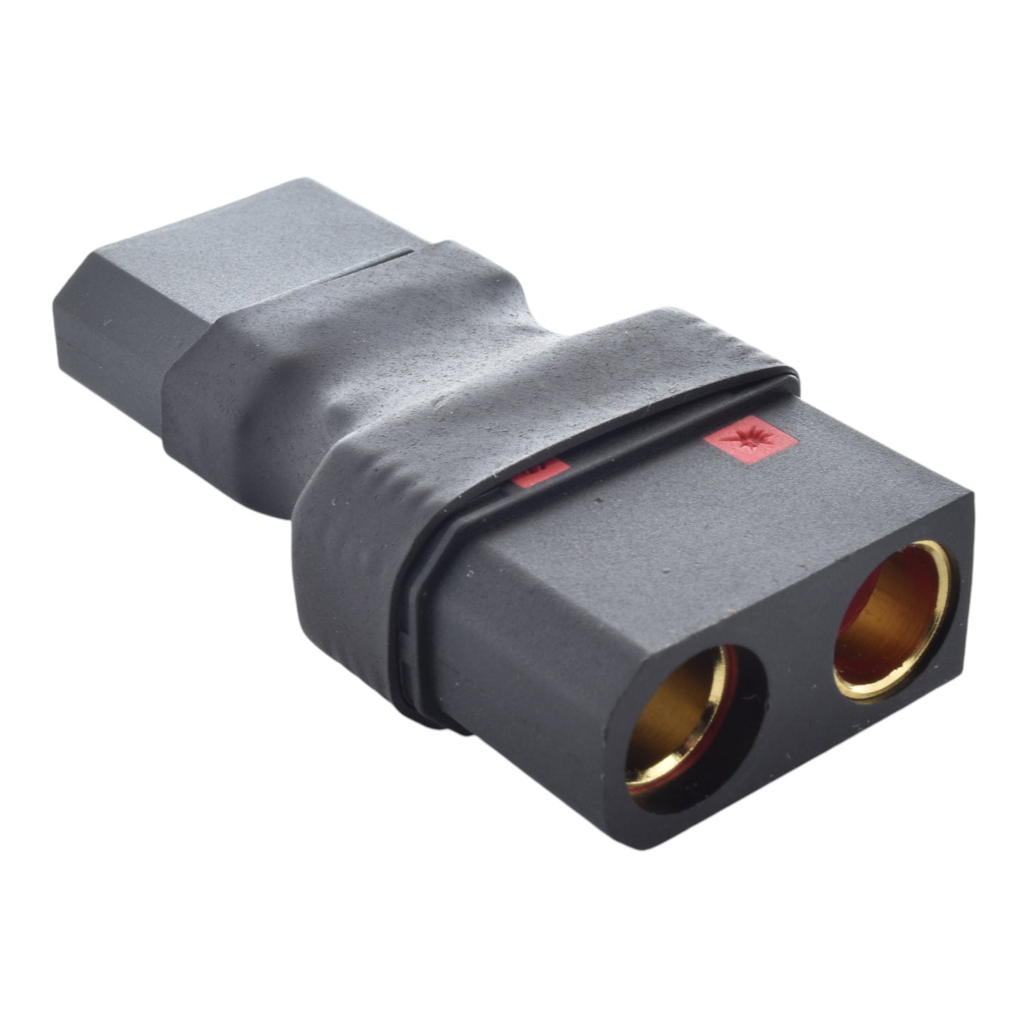 XT90 Male to Female QS8-S Adapter - All Black - No Wires Adapter