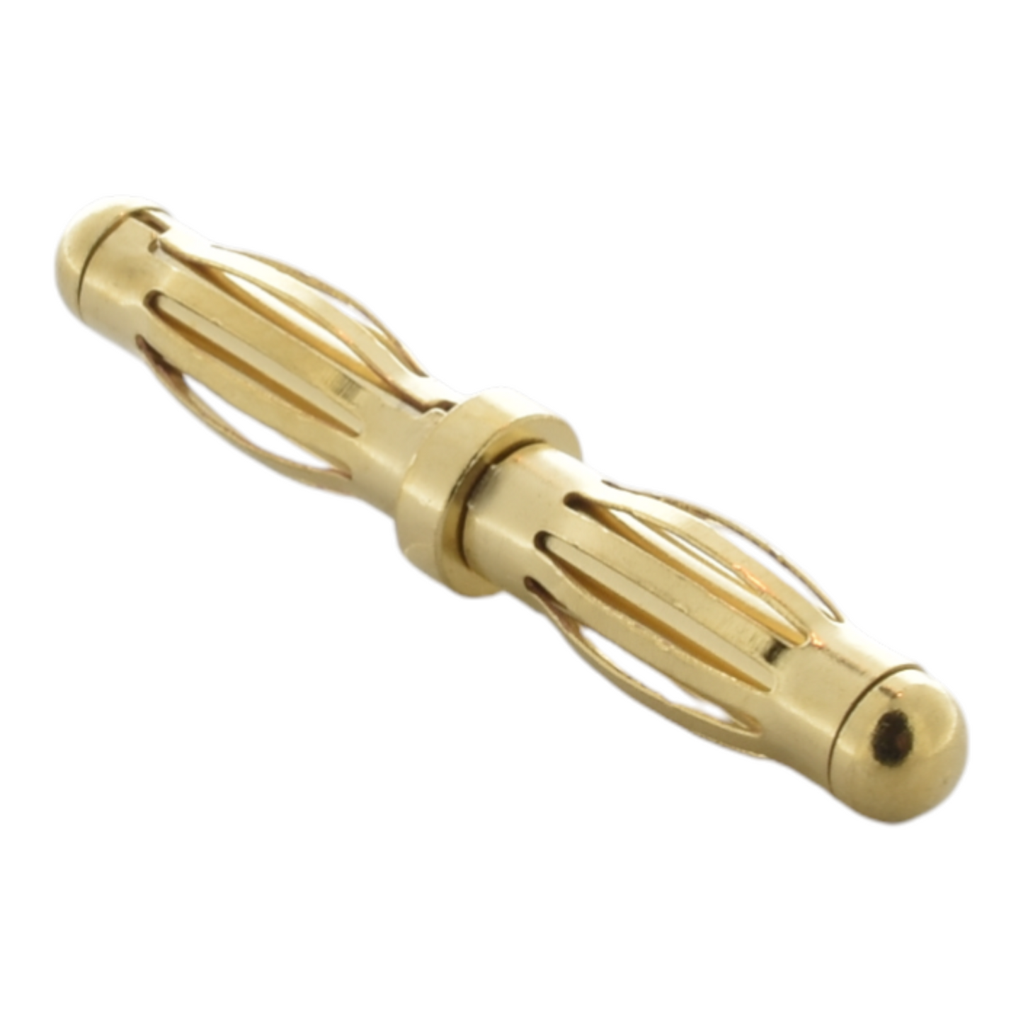No Wires: (1) 4MM Male to 4MM Male Bullet (Banana) Plug Adapter
