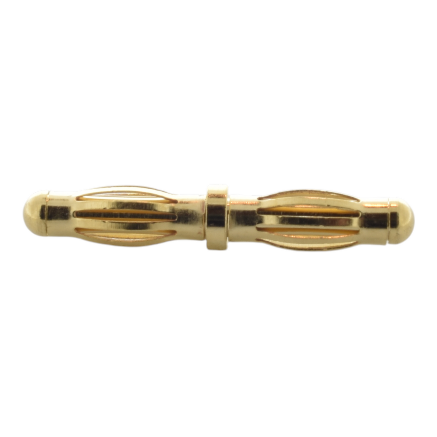 No Wires: (1) 4MM Male to 4MM Male Bullet (Banana) Plug Adapter