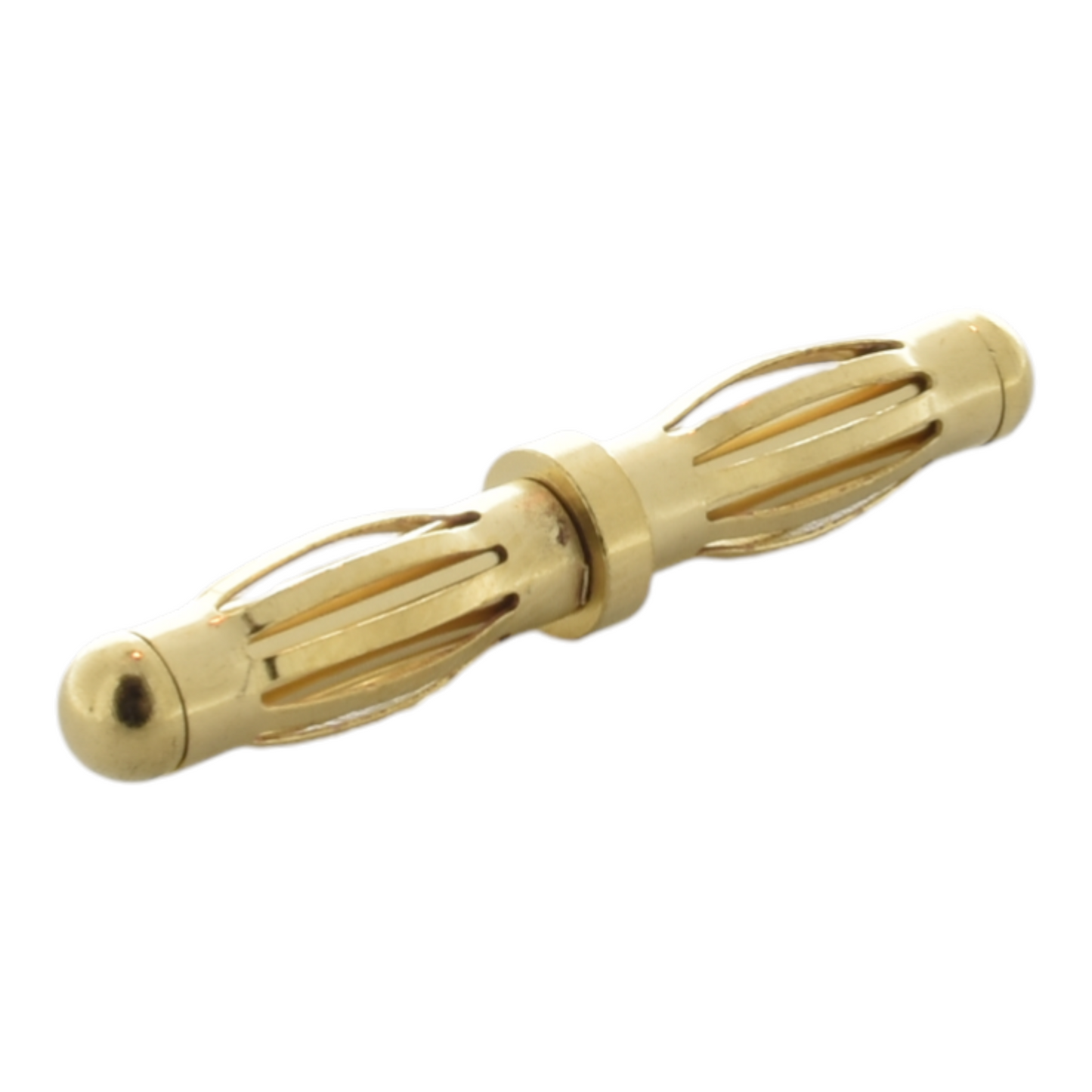 No Wires: (1) 4MM Male to 4MM Male Bullet (Banana) Plug Adapter