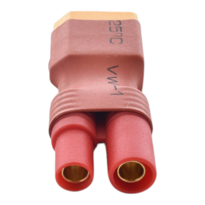 Super Tigre Adapter: XT60 Male to Female 3.5MM Bullets - No Wire