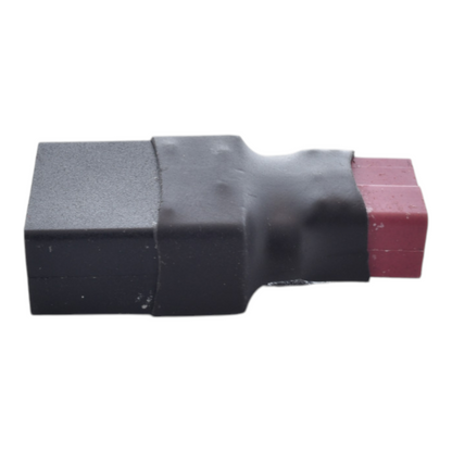 Black XT90 / XT-90 Male to Female T-Plug (Deans Style) No Wires Adapter