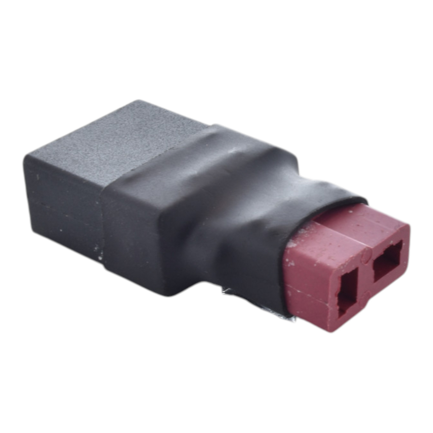 Black XT90 / XT-90 Male to Female T-Plug (Deans Style) No Wires Adapter
