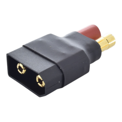 Black XT90 Male to 5.5MM Bullets - No Wires Connector