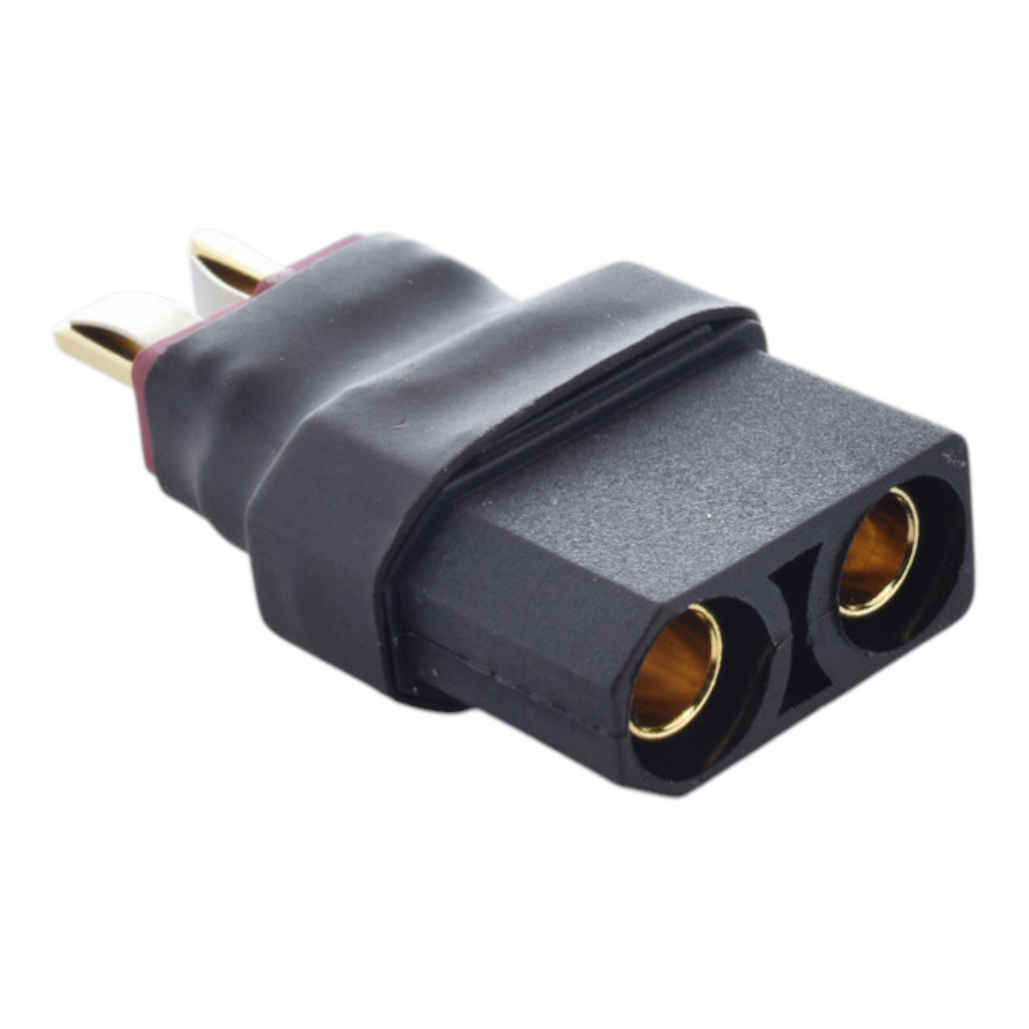 T-Plug (Deans Style) Male to Female Black XT90 / XT-90 No Wires Adapter