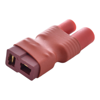 No Wires Adapter: HXT 3.5MM Male Bullet to Female T-plug - Hyperion / Walkera Lipo