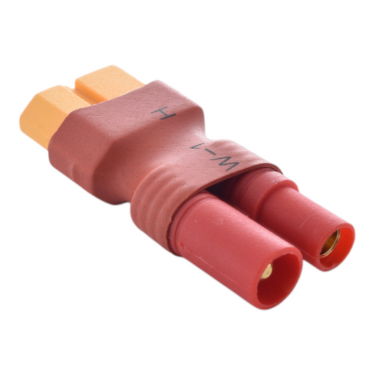 No Wires Adapter: HXT 3.5MM Male Bullet to Female XT60 - Hyperion / Walkera Lipo
