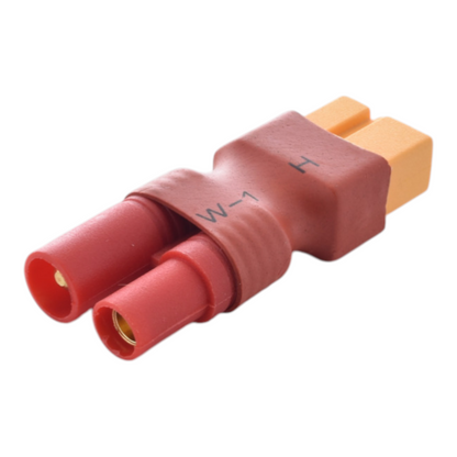 No Wires Adapter: HXT 3.5MM Male Bullet to Female XT60 - Hyperion / Walkera Lipo