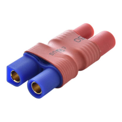 No Wires Adapter: HXT 3.5MM Male Bullet to Female EC3 - Hyperion / Walkera Lipo