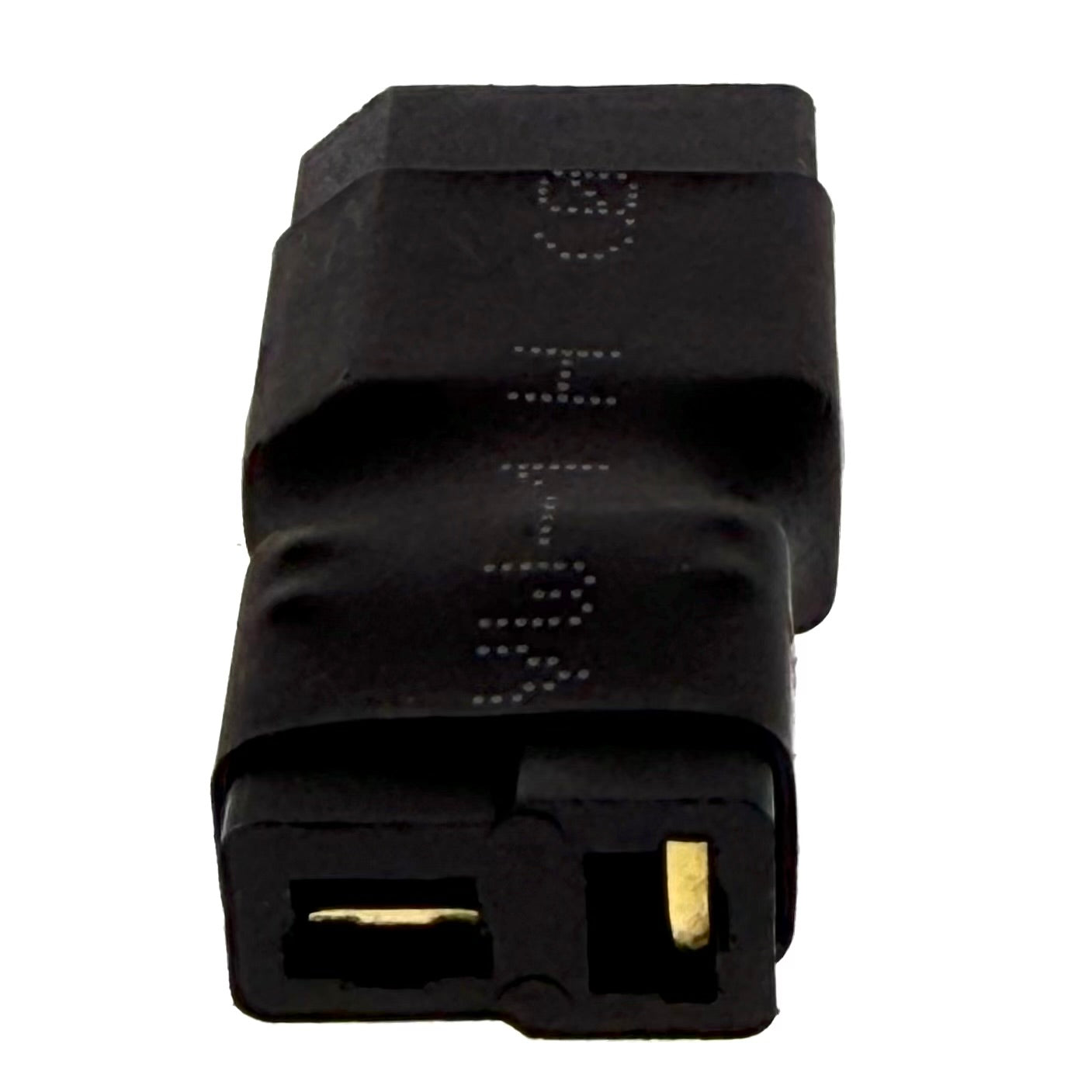 Stealth Series: All Black No Wire XT60 Male to Female T-Plug Adapter