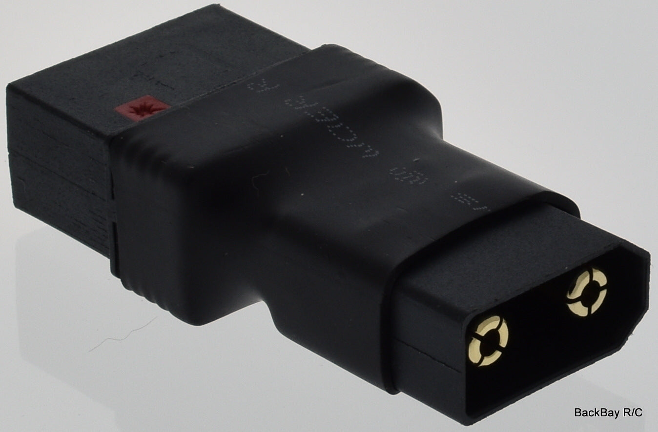 XT90 Male to Female QS8-S Adapter - All Black - No Wires Adapter