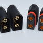 (5) Black Male / Female Pair XT60W Waterproof Connectors Plugs - Genuine AMASS