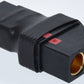XT90 Male to Female QS8-S Adapter - All Black - No Wires Adapter