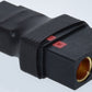 XT90 Male to Female QS8-S Adapter - All Black - No Wires Adapter