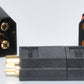 (5) Black Male / Female Pair XT60W Waterproof Connectors Plugs - Genuine AMASS