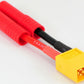 XT60 Male to HXT 4MM Female Adapter - 3CM / 14awg Wire