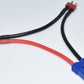 (2) T-Plug (Deans Style) Male / (1) EC5 Female - Series Adapter with 12awg Wire