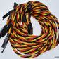 JR / Hitec Servo Extension Leads with Heavy Duty Twisted 20awg Wire and Safety Clips - 8 Lengths