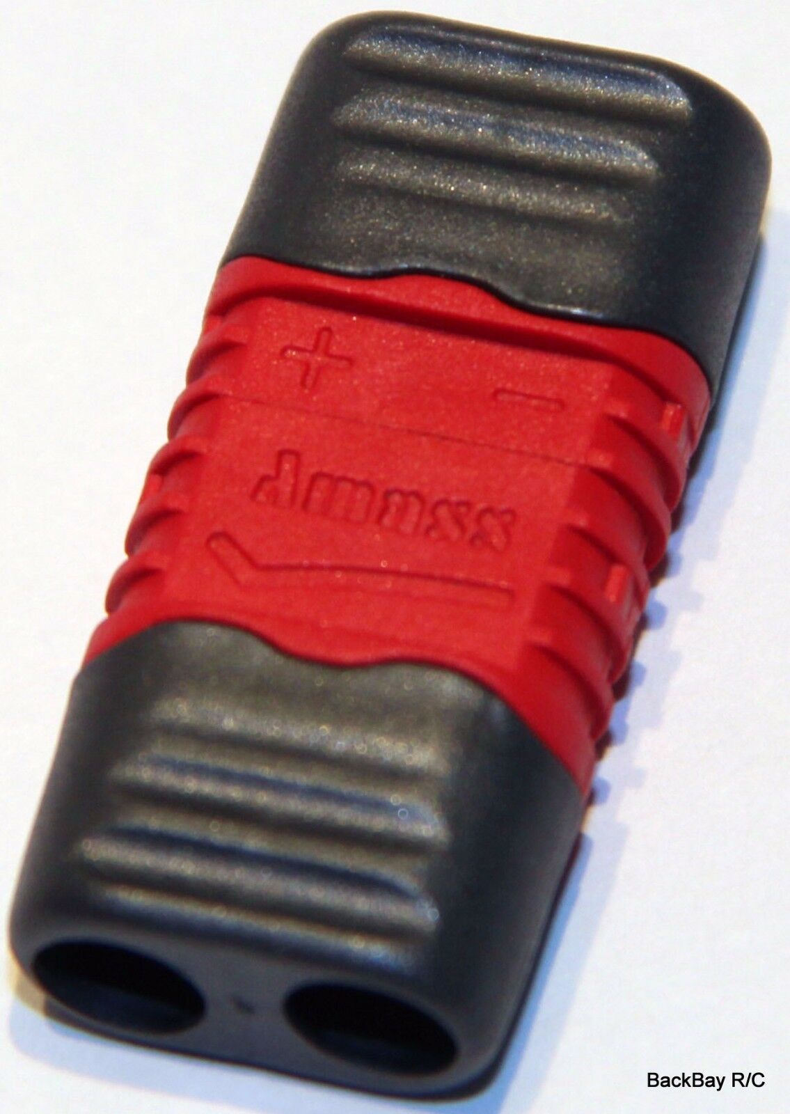 AMASS T-Plug (Deans Style) Connectors: 1 Male / Female Pair - No Heat Shrink