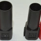 XT150 6MM Bullet Connector Plug Set (Red / Black, Male / Female) - 150+ Amps