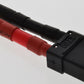 Ultra Duty: Black Female XT90 Connector to 5.5MM Bullet Adapter w/ 2.5CM 10awg