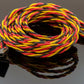 JR / Hitec Servo Extension Leads with Heavy Duty Twisted 20awg Wire - 6 Lengths