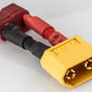XT60 Male to Female T-Plug - 3CM / 12awg Wire