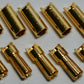 5 Male / 5 Female Polymax 5.5MM Gold Plated Bullet Connector Plugs - 100+ Amps
