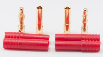 HXT 4MM Bullet Connector Plug & Housing Set