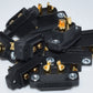 (10) AMASS Black Male XT60EW-M - Panel Mount Connector - Drone with XT60
