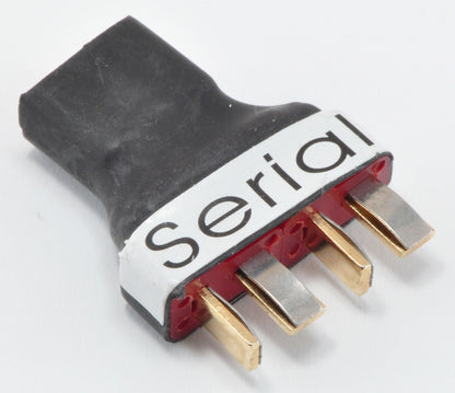 Ultra Compact T-Plug (Deans Style) Serial / Series Battery Connector / Adapter