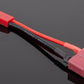 JST Male to Female T-Plug - 5CM 20awg Wire