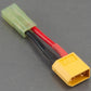 XT60 Male To Female Mini Tamiya Connector / Adapter - 3CM 16awg Wire