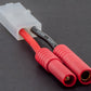HXT 4MM Male to Tamiya Female Adapter - 3cm 14awg