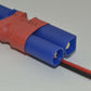 EC5 Connector with in-line JST Connector / Adapter - 5CM / 20awg Wire