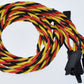 JR / Hitec Servo Extension Leads with Heavy Duty Twisted 20awg Wire and Safety Clips - 8 Lengths
